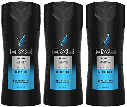 AXE Phoenix Shower Gel, 16 Fluid Ounce (3 Pack)
