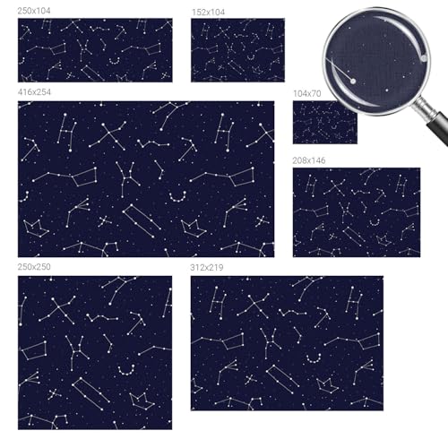 Mural pasillo Astro Sky 152x104 cm para proteger paredes de roces 6