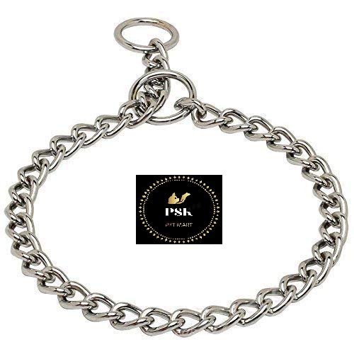 PSK Chrome Plated Dog Collar Choke Chain 10-63cm (B07XBJV45V) Amazon Price History, Amazon Price Tracker