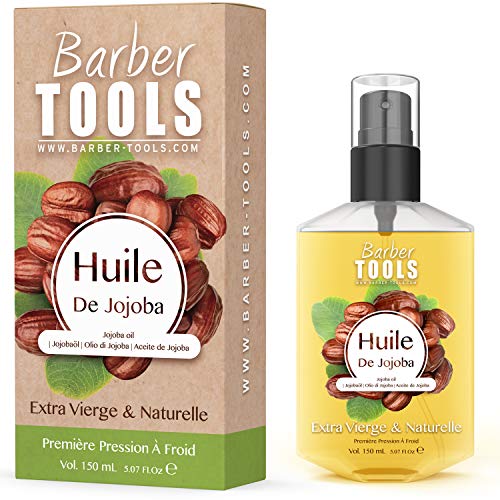 ACEITE DE JOJOBA | 100% Puro, Natural y Prensado en Frío | Cara, Cuerpo, Cabello, Barba, Uñas | Aceite de Jojoba | (150 ml)