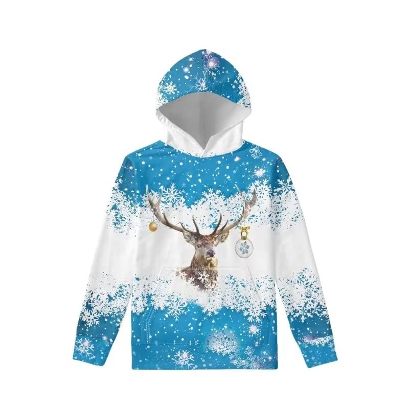 AmzPrint Girls Polka Dot Hoodie Yellow Pullover Long Sleeve Lightweight Fall Winter Fashion Hoodies Sweatshirt With Pocket3