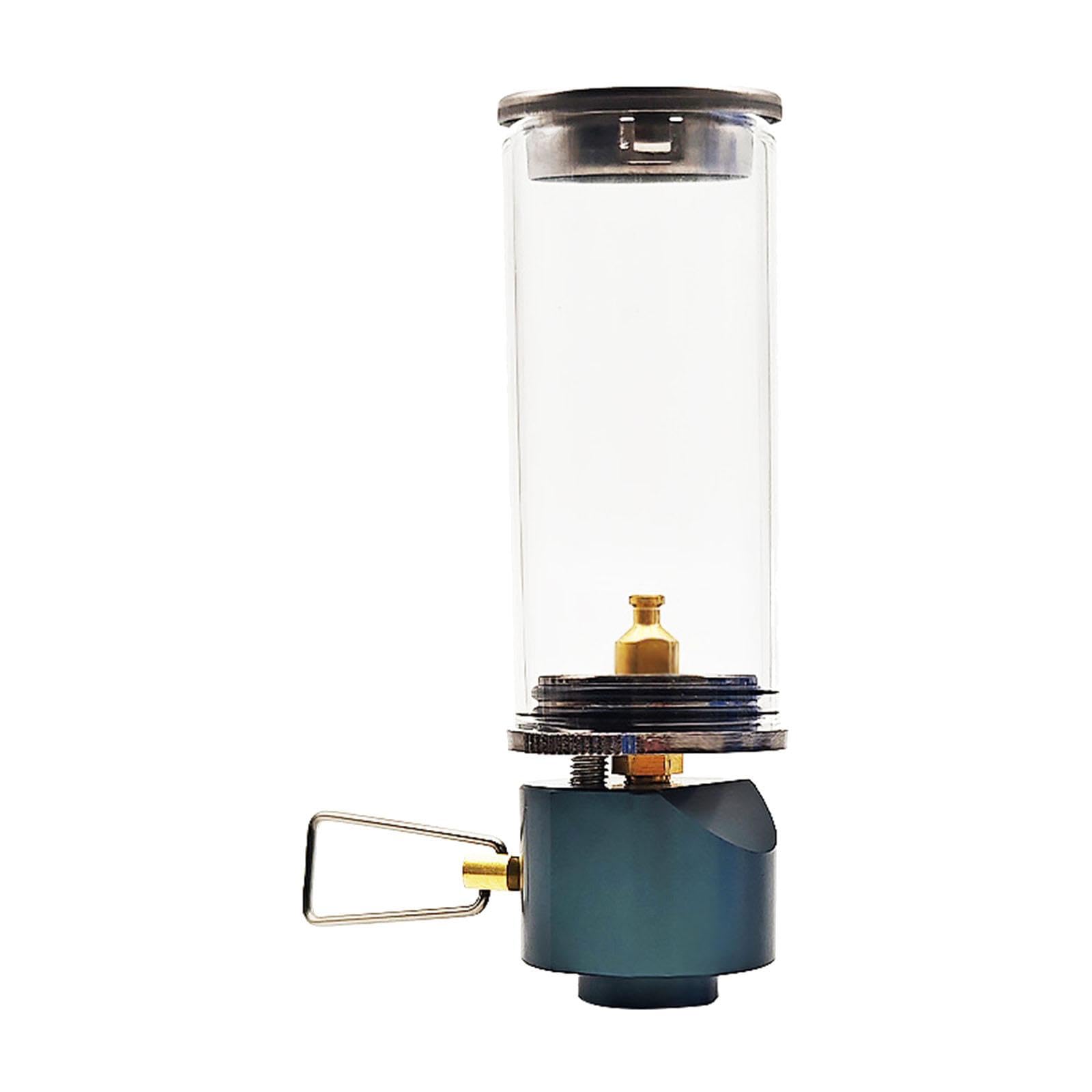 Qianly Linterna de Gas para Camping, Linterna con Mecha, para Pesca Nocturna, Patio Y Viajes.