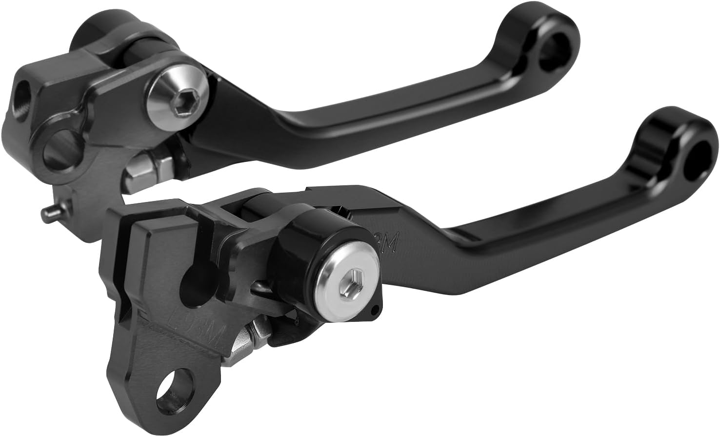 Dirt Bike Brake Clutch Lever Adjustable Levers Set CNC for CRF125F CRF125FB Big Wheel CRF125 2014-2025 Dirt Pit Bike Black