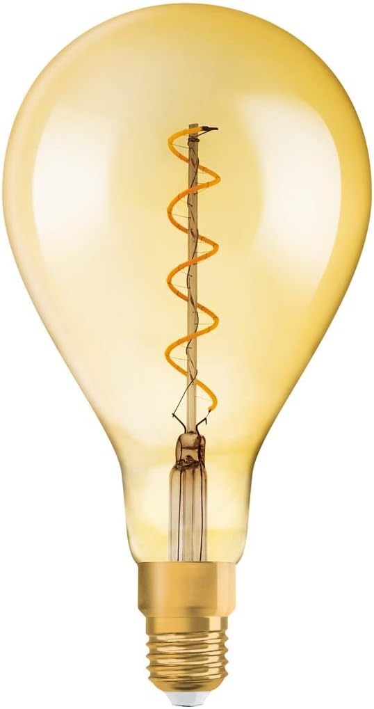 Osram LED Light Bulb | E27 | Warm White 2000 K 5 W Vintage 1906 Led for 28 W Bulb