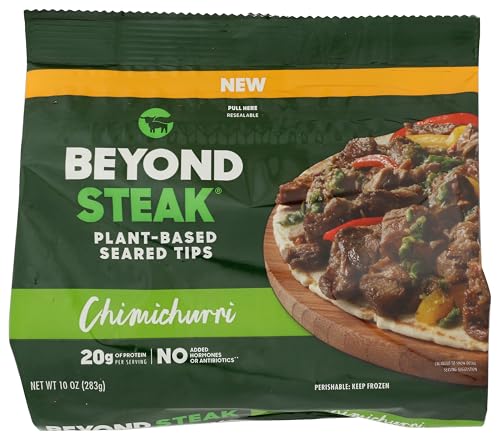Beyond Steak Plant-Based Seared Tips, Chimichurri, 10 Ounce