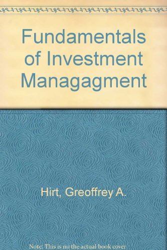 Fundamentals of Investment Managagment 0072283521 Book Cover