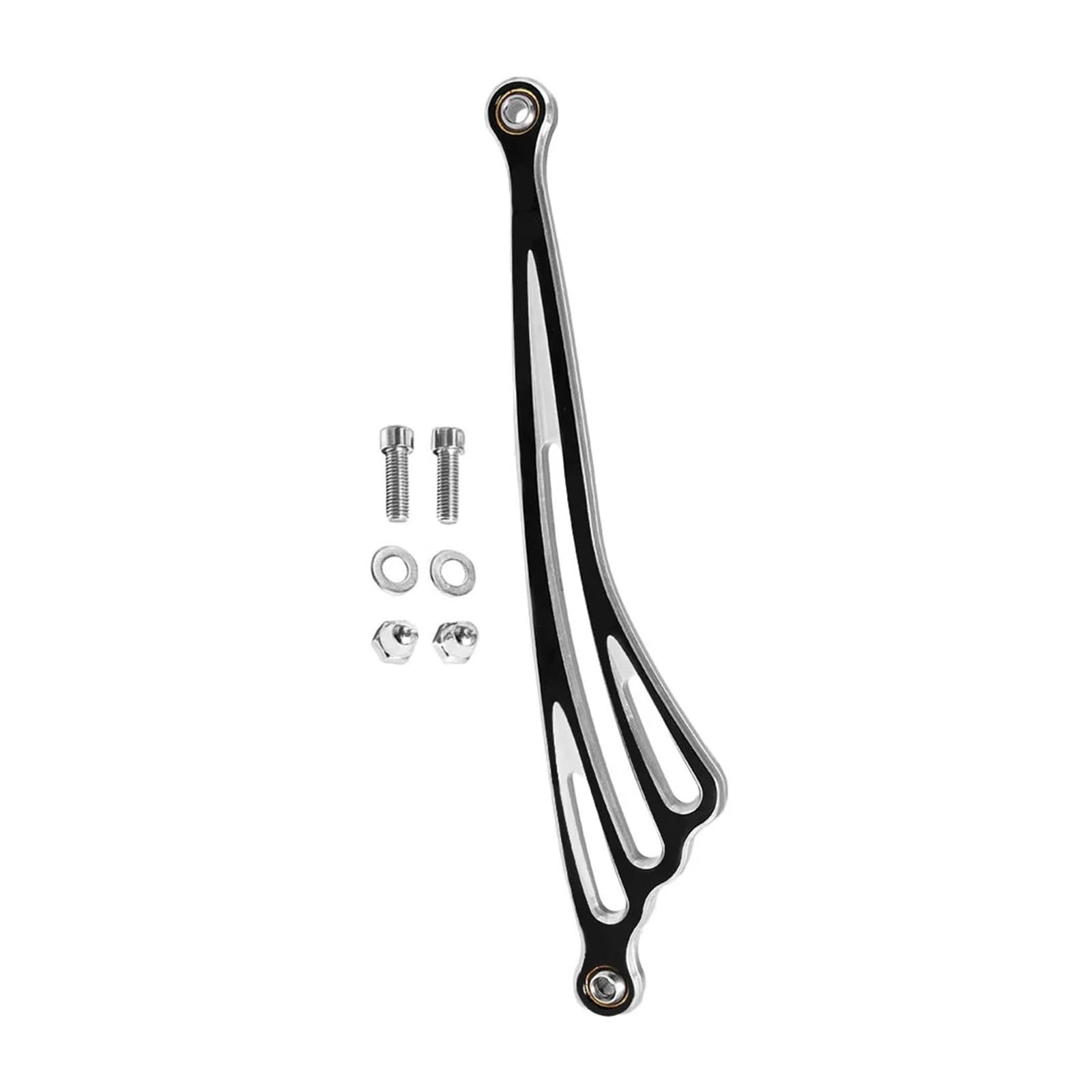 Hewpngs Black Chrome Wing Cnc Gear Shift Lever Shift Linkage For Ha&Rley Softail Touring Trike 1986Later Motorcycle Gear Lever Shifts Levers