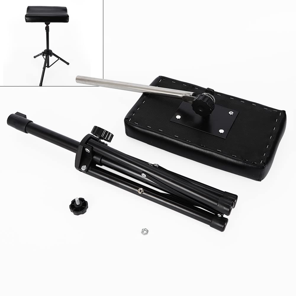 Bracciolo pieghevole per tatuaggio, supporto per gambe, altezza regolabile, 70-100 cm