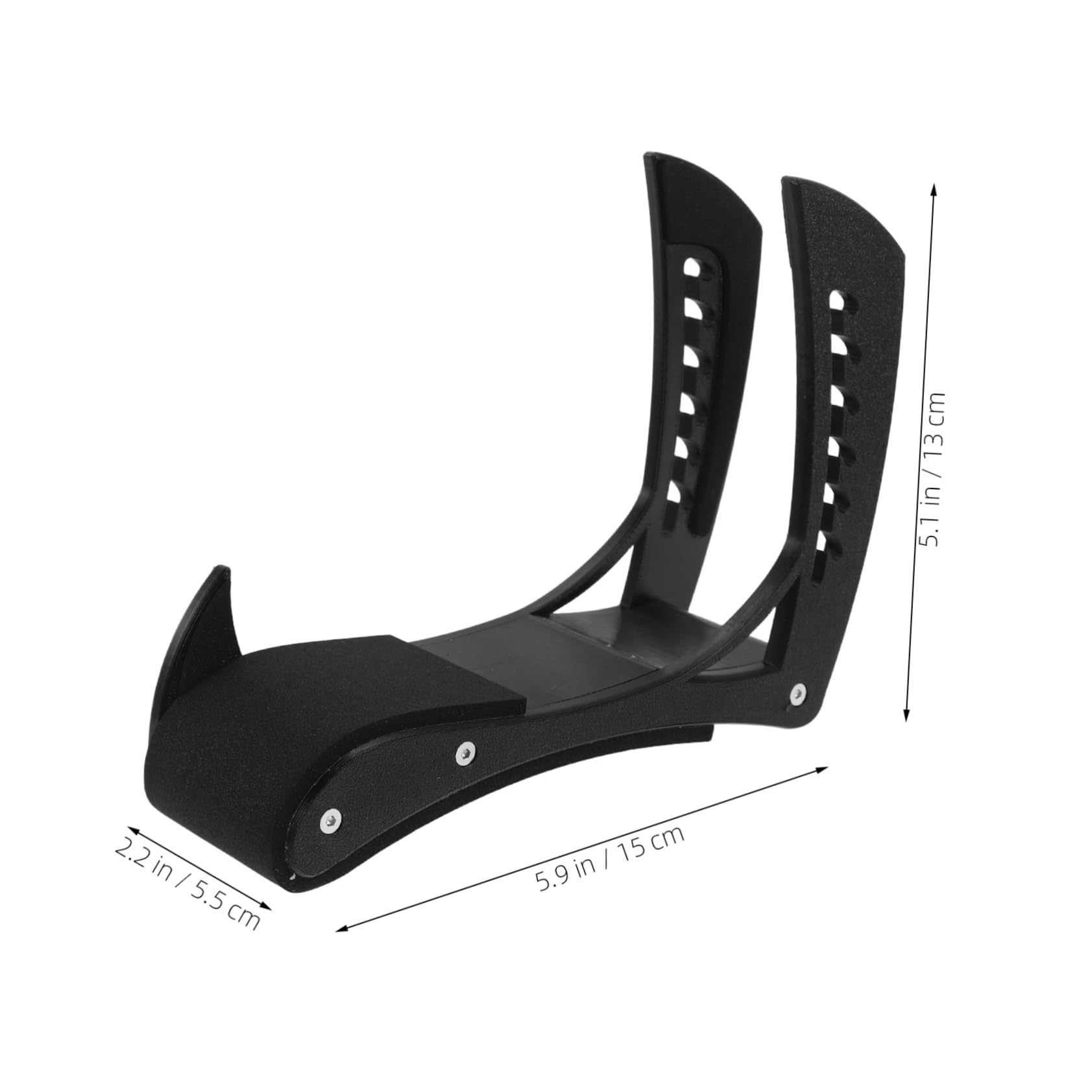 ibasenice Adjustable Guitar Support Foot Stool Lightweight and Guitar Rest with Padded Design for Musicians for Practice and Performance Guitar Finish