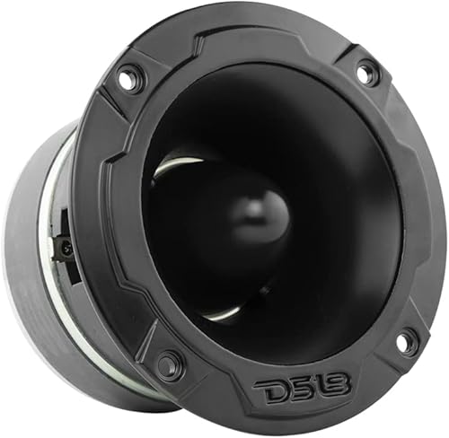 DS18 PRO-TWX4 - Tweeter Super Bullet de 4.5 pulgadas con bobina de voz de titanio de 1.75 pulgadas, 4 ohmios, 560 vatios (1 altavoz)