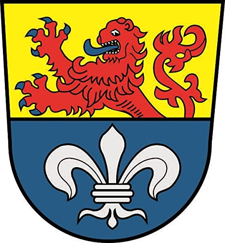 U24 Aufkleber Darmstadt Wappen 9 x 10 cm Autoaufkleber Sticker Konturschnitt U24 Aufkleber Darmstadt Wappen 9 x 10 cm Autoaufkleber Sticker Konturschnitt