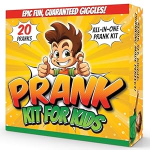 Prank Kit | 20 Ultimate Practical Jokes & Pranks for Kids | Prank Toys Pack Set Box for Gifts
