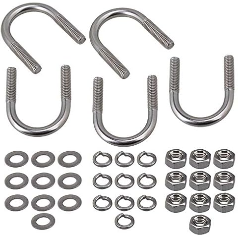 CNBTR Stainless Steel U-Bolt Screws for Pipeline Cover