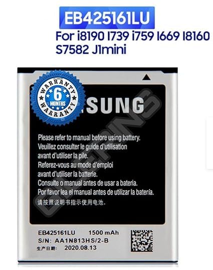 Image of Original EB425161LU Battery for Samsung 7562 /7262 Battery with 6 Month Warranty**** (F96)
