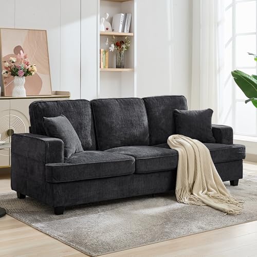 Korser 89" Modern Chenille 3-Seater Sofa