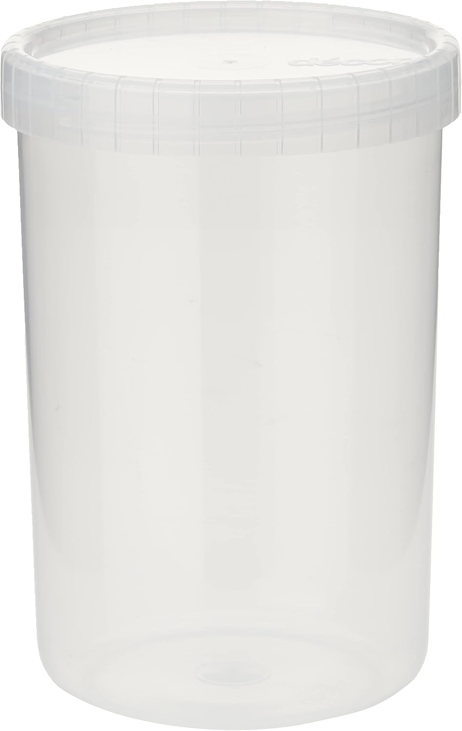 Décor Container Screw Top Container, 1L, Clear Large, 1, Piece Amazon