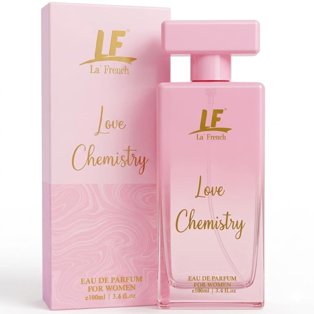 La French Love Chemistry Perfume for Women- 100ml | Premium Eau De Parfum | Long Lasting Fresh Floral Fragrance | Ideal for Special Occasions | Luxury Scent for Her-picture-11