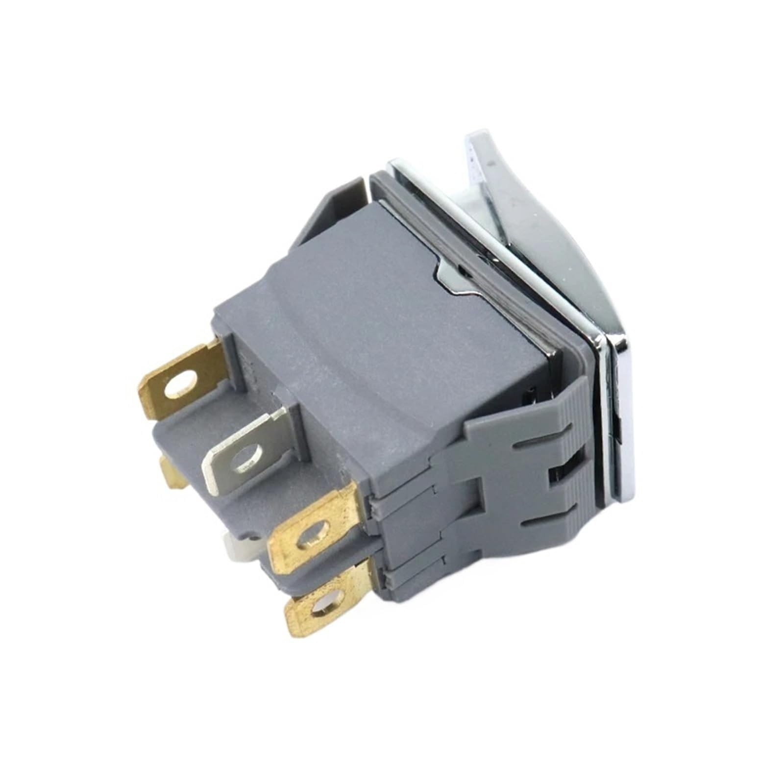 Interruttore a levetta a bilanciere quadrato 28x22mm 15A Corrente elevata 3v 6v 12v 24v 220v Pulsante marino a luce LED On Off con fissaggio