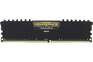 Corsair Vengeance LPX 32GB (2x16GB) DDR4 DRAM 2666MHz (PC4-21300) C16 Memory Kit...
