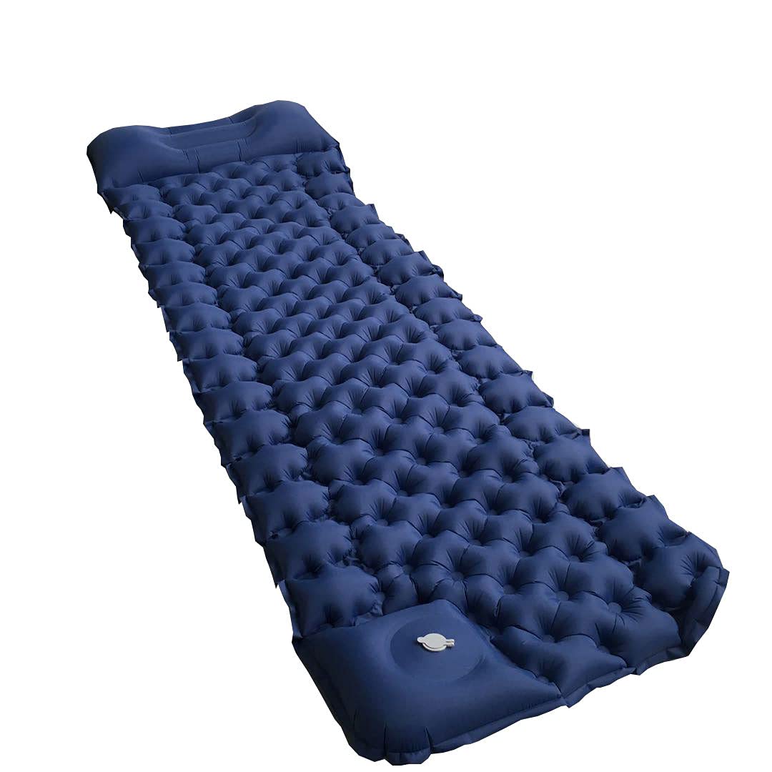 Materassino Gonfiabile MEIJO Con Pompa A Pedale – 800 G, 190x69x6 Cm, Supporta 200 Kg, Per Campeggio E Trekking