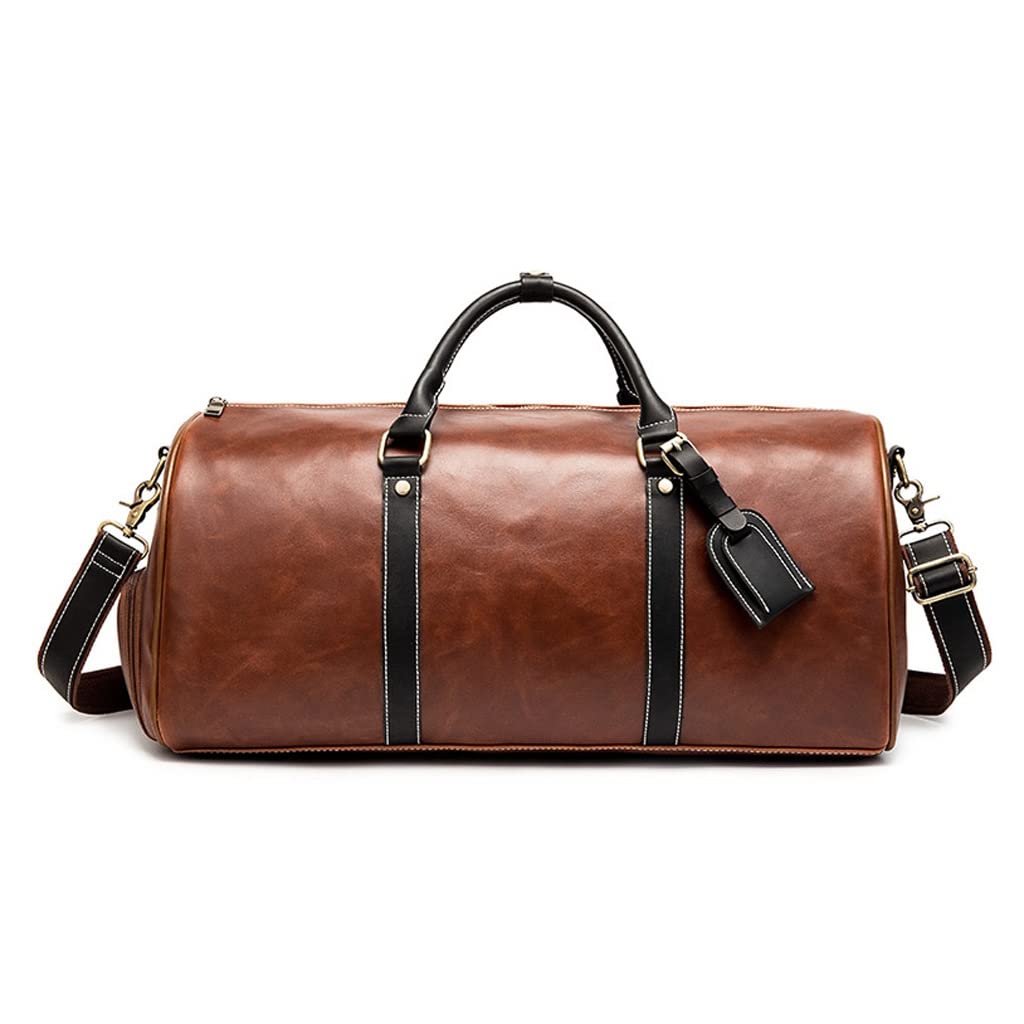 Sac à main de fitness marron pour sport en extérieur et voyage