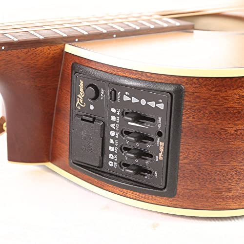 Takamine Pro Series 3 New Yorker Acoustic-Electric Guitar Natural #TOP7
