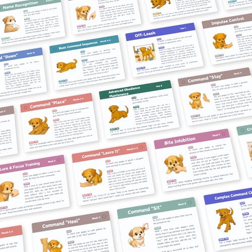 Puppy Training Cards with Clicker