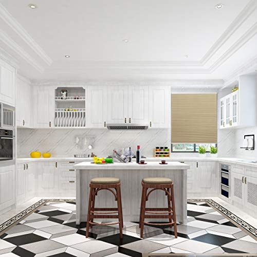 image for Grandekor Blackout Cellular Shades Single Cell Cordless Room Darkening