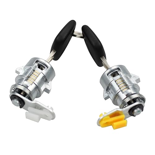 Miniatura 2 de RLB-HILON Juego de cilindros para cerradura de puerta compatible con Toyota 4runner 1989 a 1998 Toyota Pickup 1989 a 1995 Año Kit de cerradura de