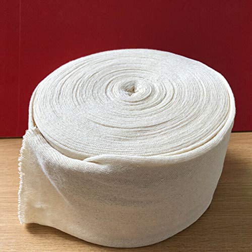 Tubo di supporto per fascia elastica 10 m x 12 cm garza sterile tubolare, fasciatura coesiva traspirante per bambini e giovani adulti, fascia per braccio, ginocchio, gamba, fasciatura