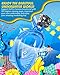 QingSong Kids Snorkel Mask Full Face, Snorkeling Set with Camera Mount, 180 Degree Panoramic View Snorkeling Gear Anti-Fog Anti-Leak
