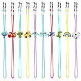 HIFOT Junge Brillenbänder 10 Stück, Multifunktionales Brillenkette Einstellbares Maskenkette, Sonnenbrillenband Brillenkordel Sport