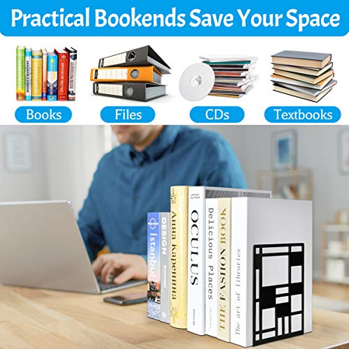 Shikaman Bookends,Book Ends For Shelves,Bookends thumb #4