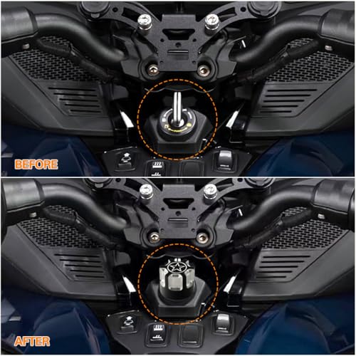 Cache-clé noir discret pour les sorties en Spyder F3