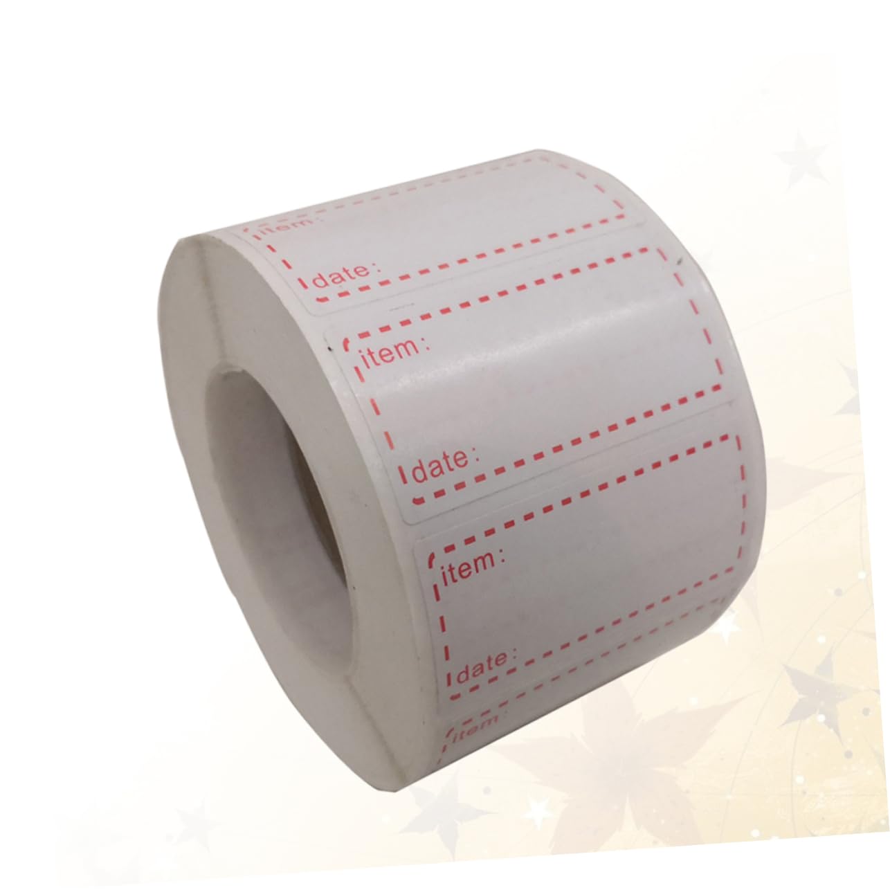 SHINEOFI 3rotoli Etichette Adesive Scrivibili Per Stickers Per Data e Pratiche e Facili Usare Per Conservazione e Organizzazione