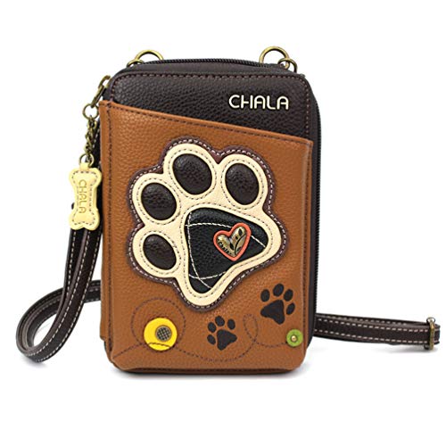 Image of CHALA Wallet Crossbody Cell Phone Purse - Women Faux Leather Multicolor Handbag with Adjustable Strap