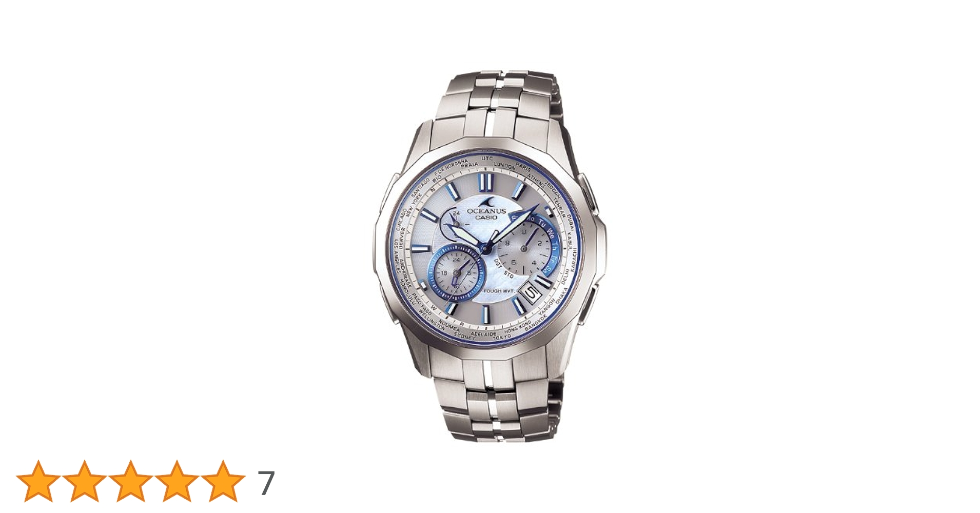 Amazon.co.jp: [カシオ] 腕時計 オシアナス OCW-S1400PW-7AJF