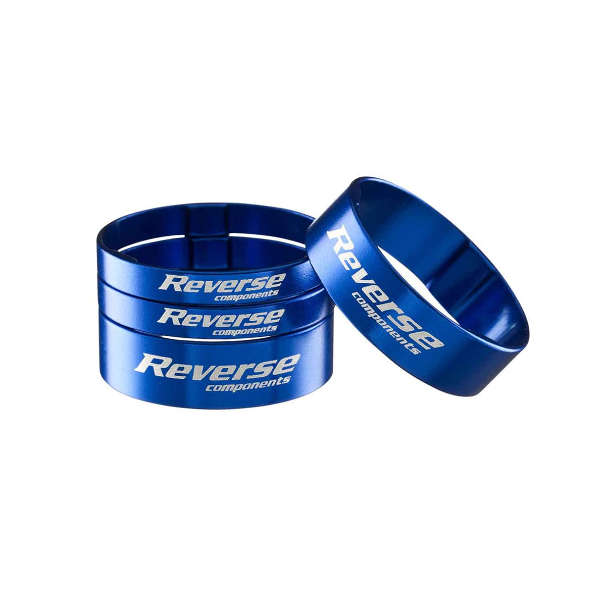 Reverse Gabelschaft Spacer Set Ultra- Light Alu 1 1/8 dunkel blau