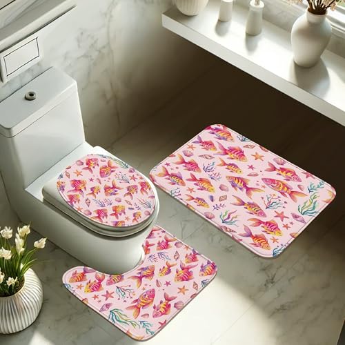 Rideau de douche polyester 183x183 cm, ensemble complet anti-moisissure avec tapis assorti - 6