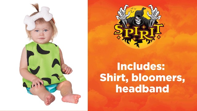 Disfraz Spirit Halloween Baby Pebbles de Los Picapiedra miniatura 3