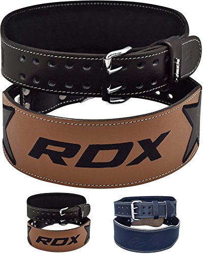 RDX Gimnasio Cinturón Cuero 4