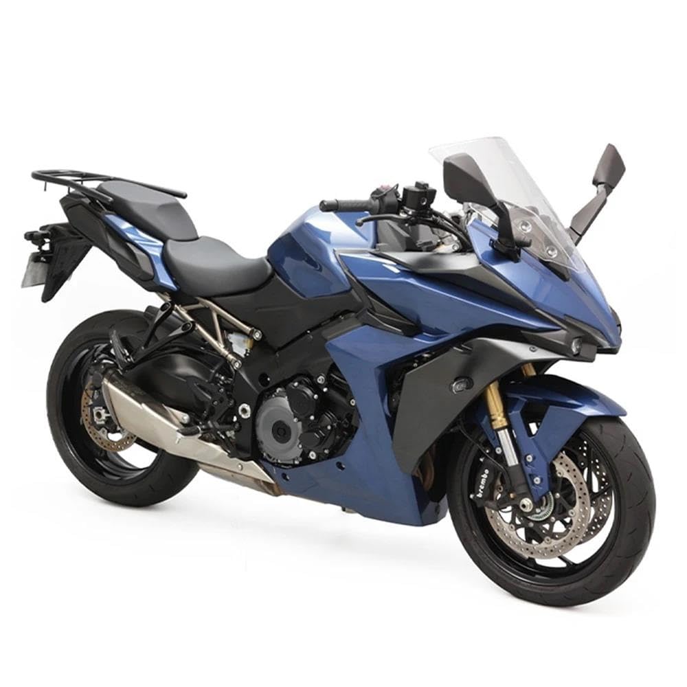 Portaequipajes Cajas Moto para GSX S1000GT 2022-2025, Portaequipajes Trasero Motocicleta, Estuche Soporte De Caja Superior WIVAOKOLGR