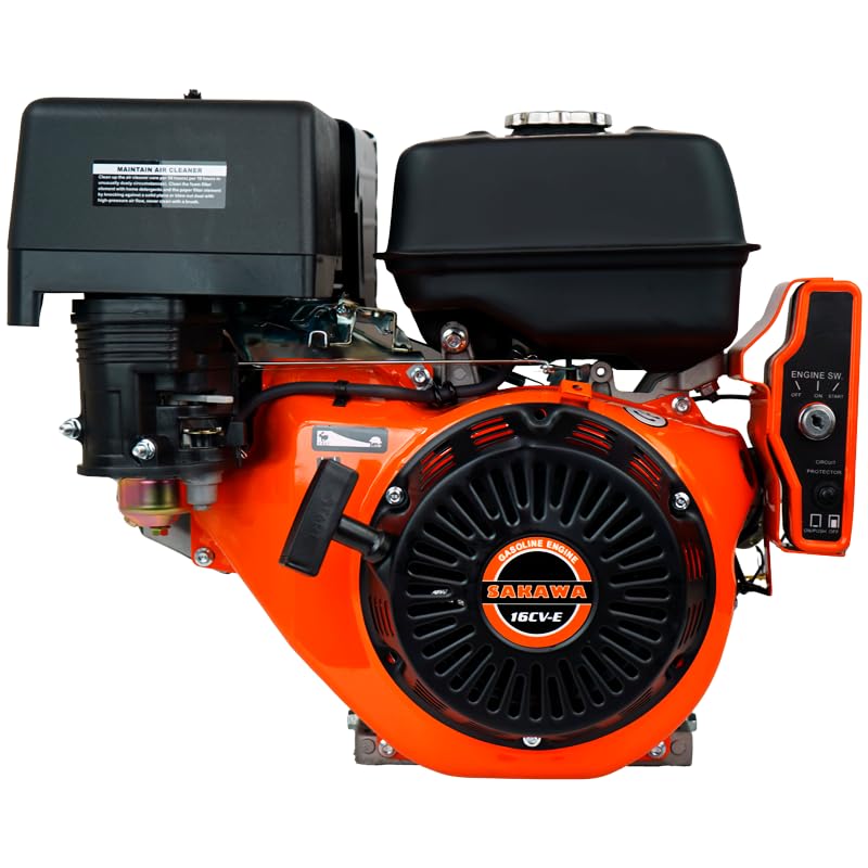 SAKAWA Motor Gasolina 4 Tiempos 16 CV Arranque Electrico