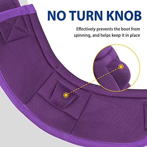 Image of Harrison Howard Horse Bell Boots Overreach Bell Boots No-Turn Bell Boots for Horse-Durable Protective Hoof Boot