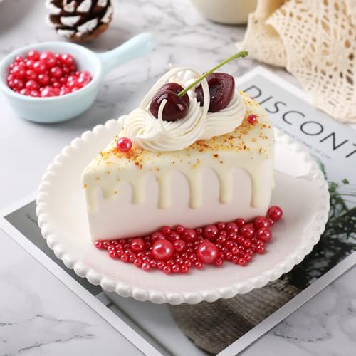 Image of Red Sprinkles for Cake Decorating, 4 Sizes Edible Pearl Sprinkles, 7.8oz | For Baking Cake Cupcake Ice Cream Chocolate Cookie Decorating Celebrations Wedding Shower Party