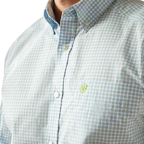 Ariat Men's Light Blue Cillian Classic Shirt3