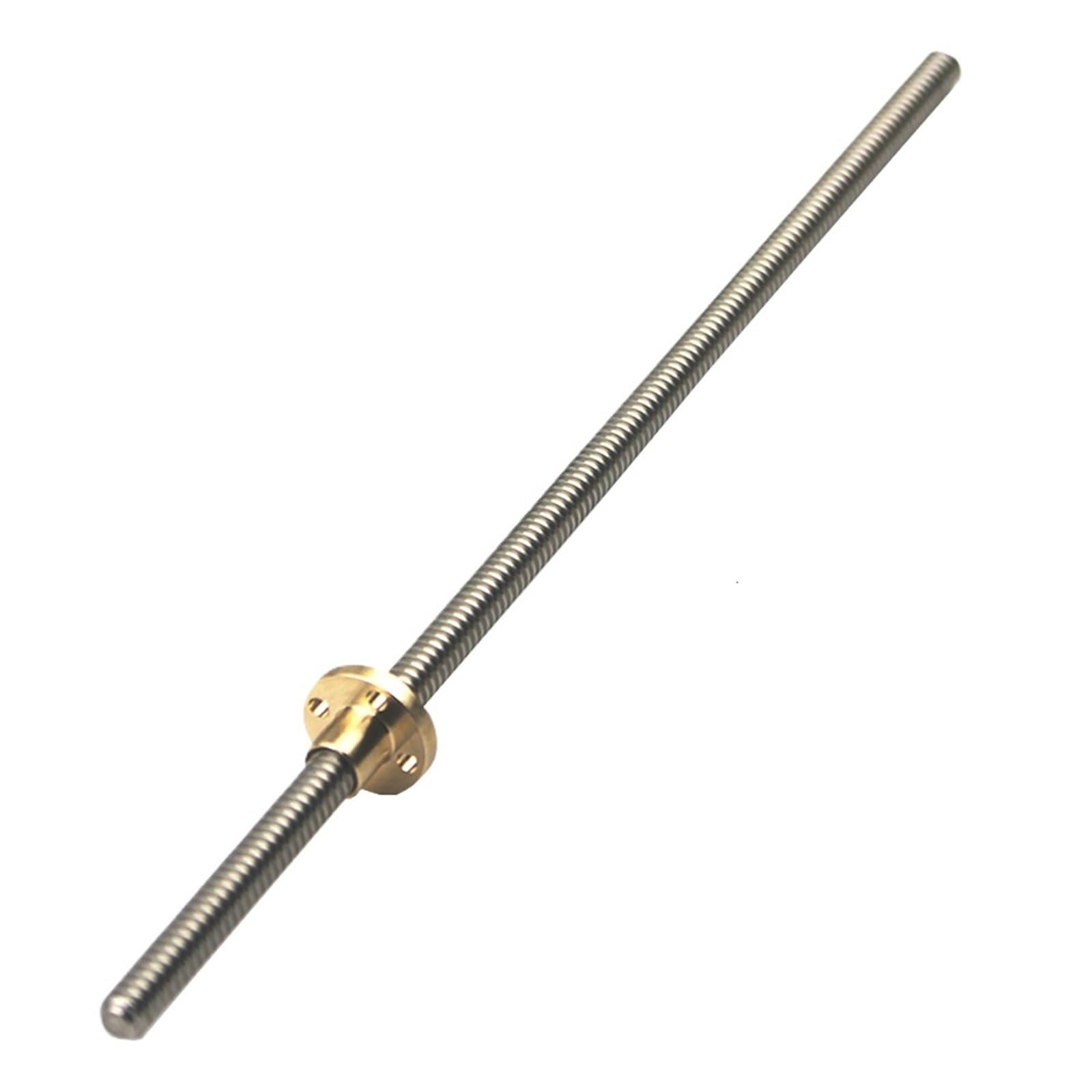 Śruba kulowa do ruchu liniowego, Śruba pociągowa T8 100-600 mm z nakrętką do drukarki 3D(600mm)