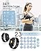 ELEGIANT SmartWatch, 1.54'' Reloj Inteligente IP68 con Pantalla Táctil, Pulsera Actividad Inteligente...