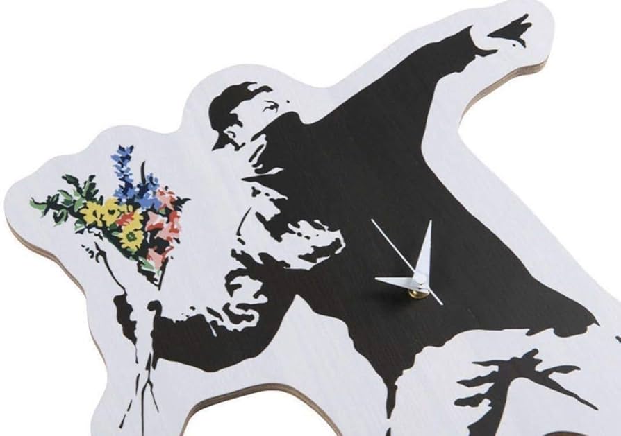 新品　SYNC WALL CLOCK FLOWER BOMBER 掛け時計 新品時計SYNC WALL CLOCK FLOWER BOMBER