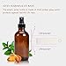 ULG Fine Mist Sprayers 4 oz Amber Boston Bound Glass Bottles 8 Pieces Empty Spray Atomizer Aromatherapy Cosmetic Sprays Including Waterproof DIY Labels